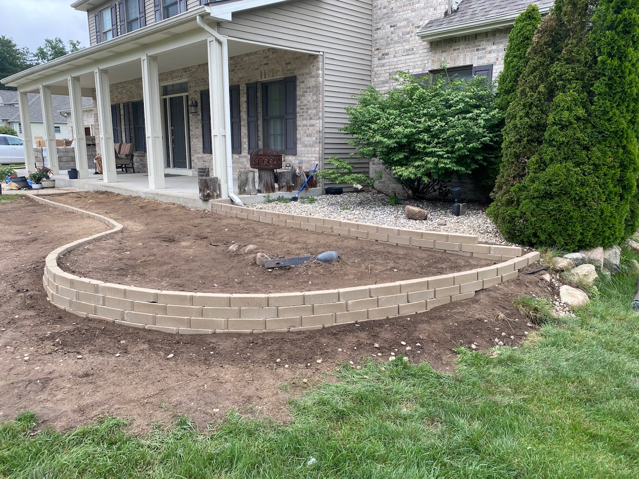 Lawn care work