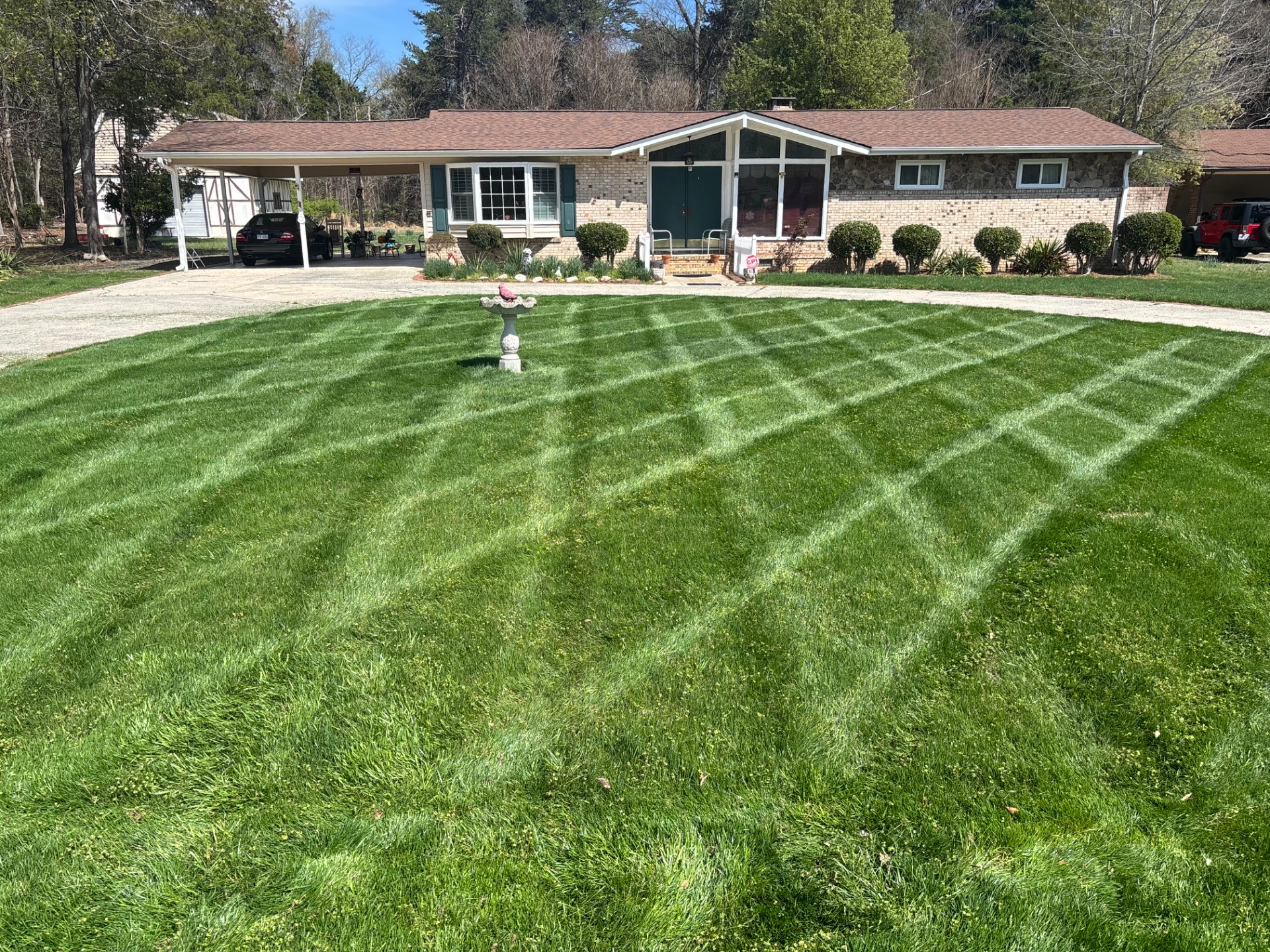 Lawn care work