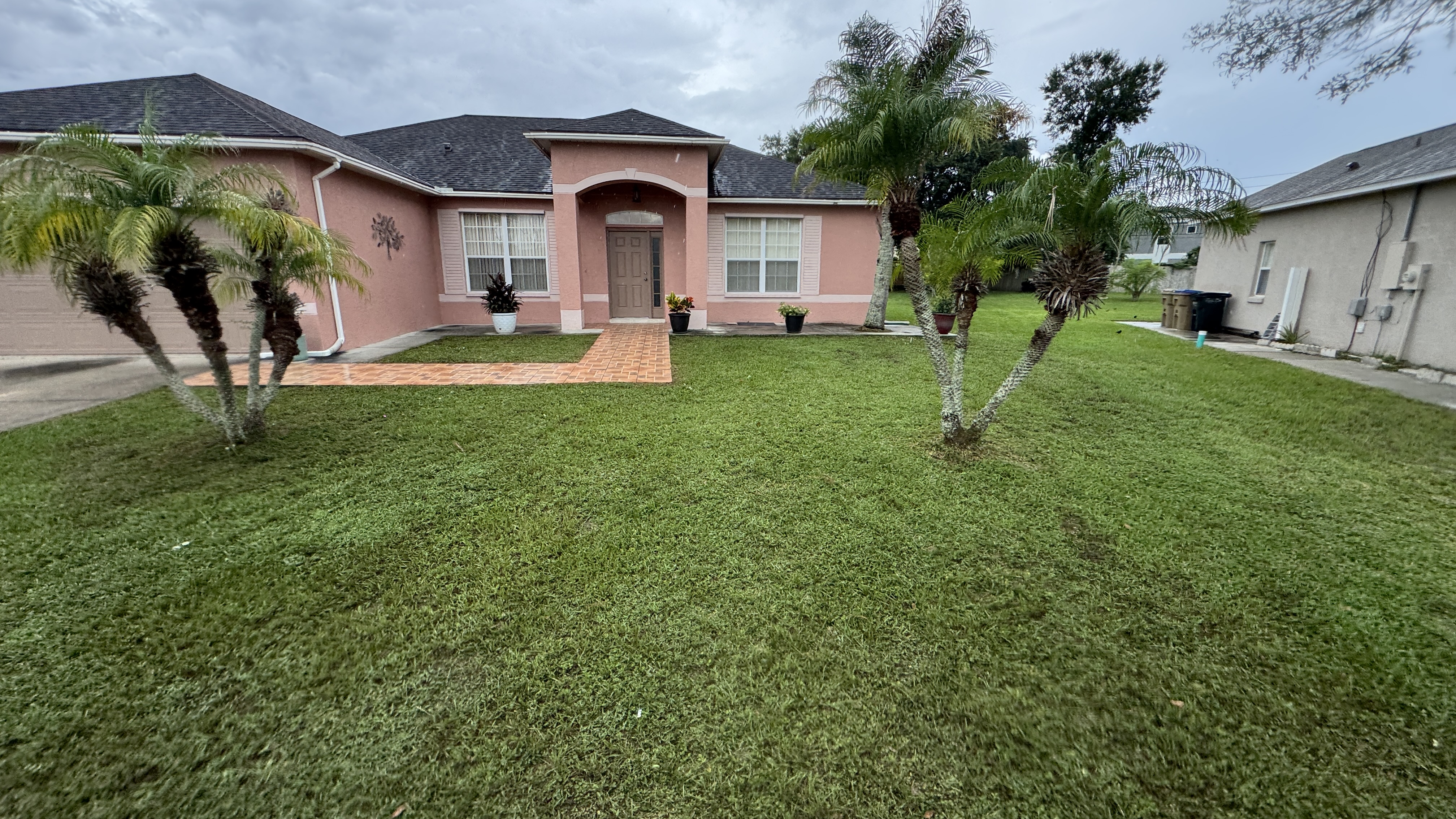 Lawn care work