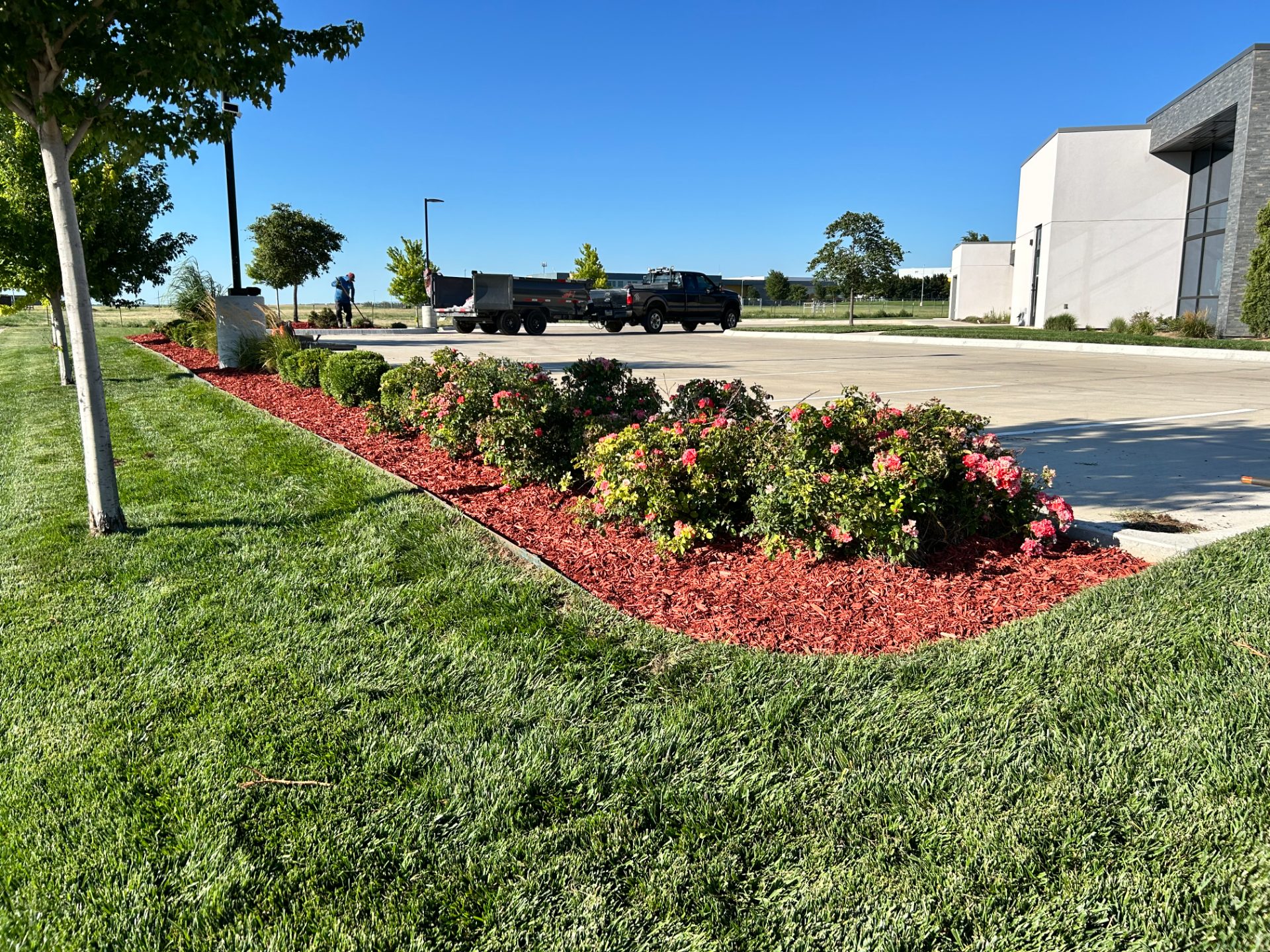 Lawn care work