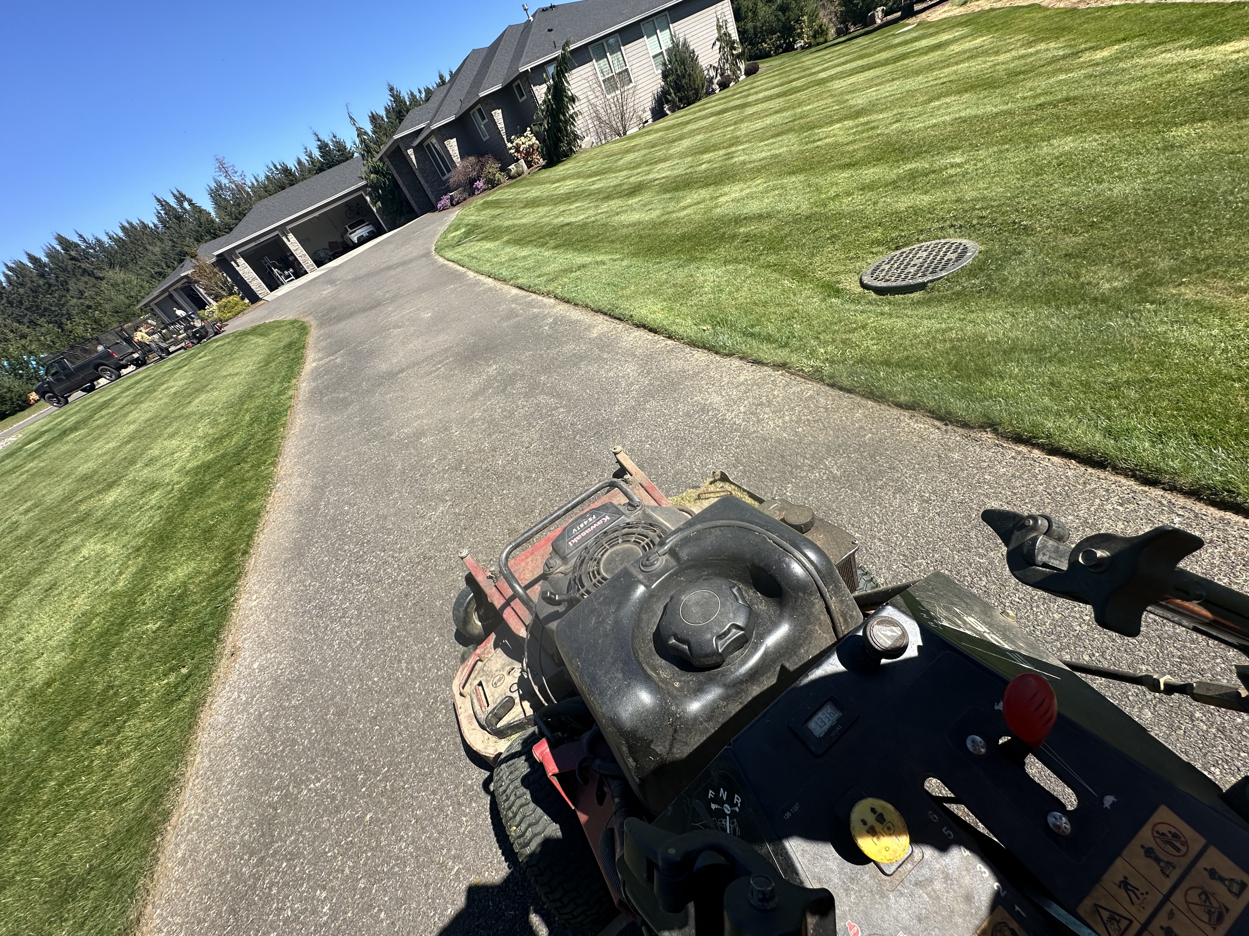 Lawn care work