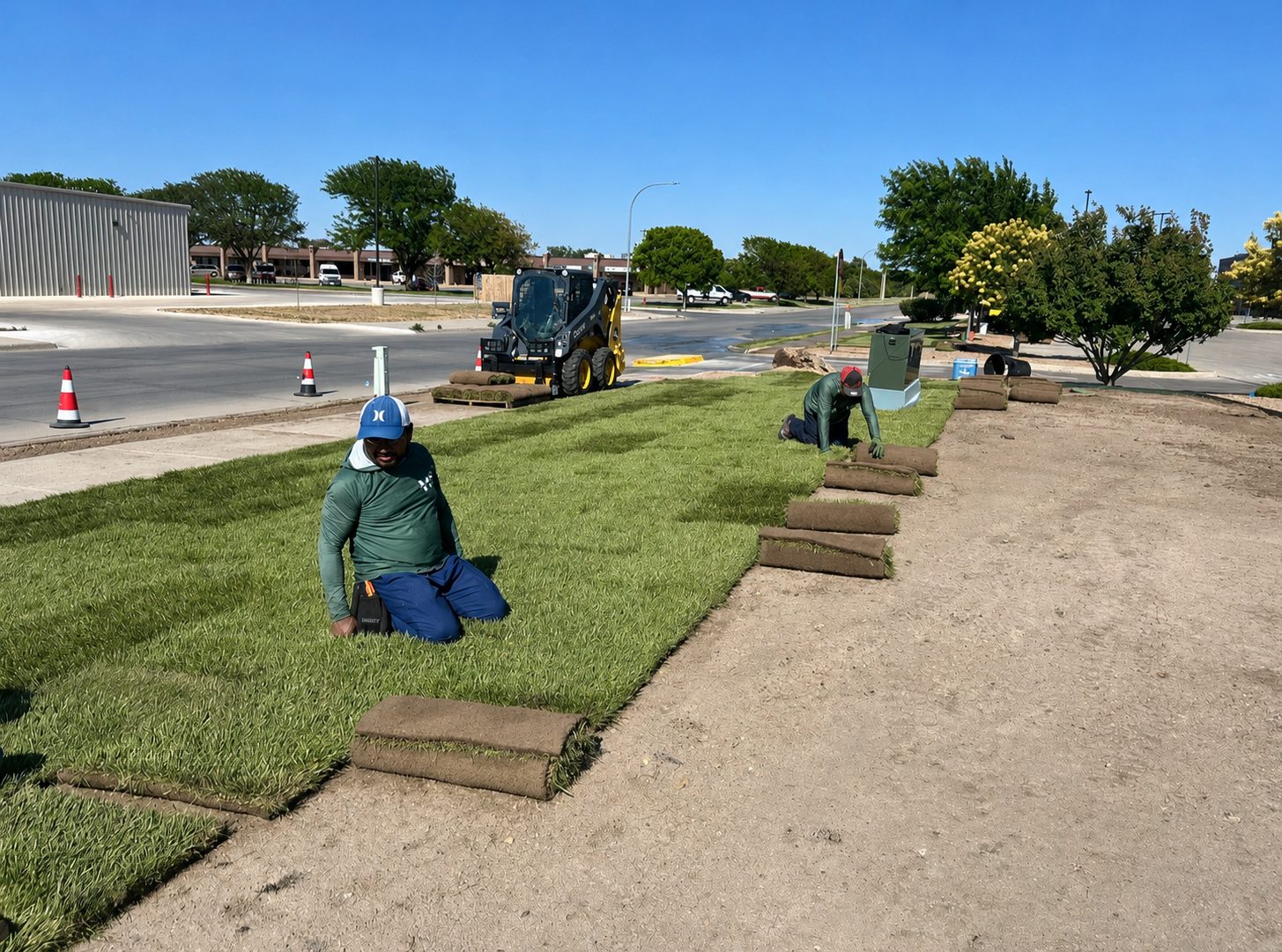 Lawn care work