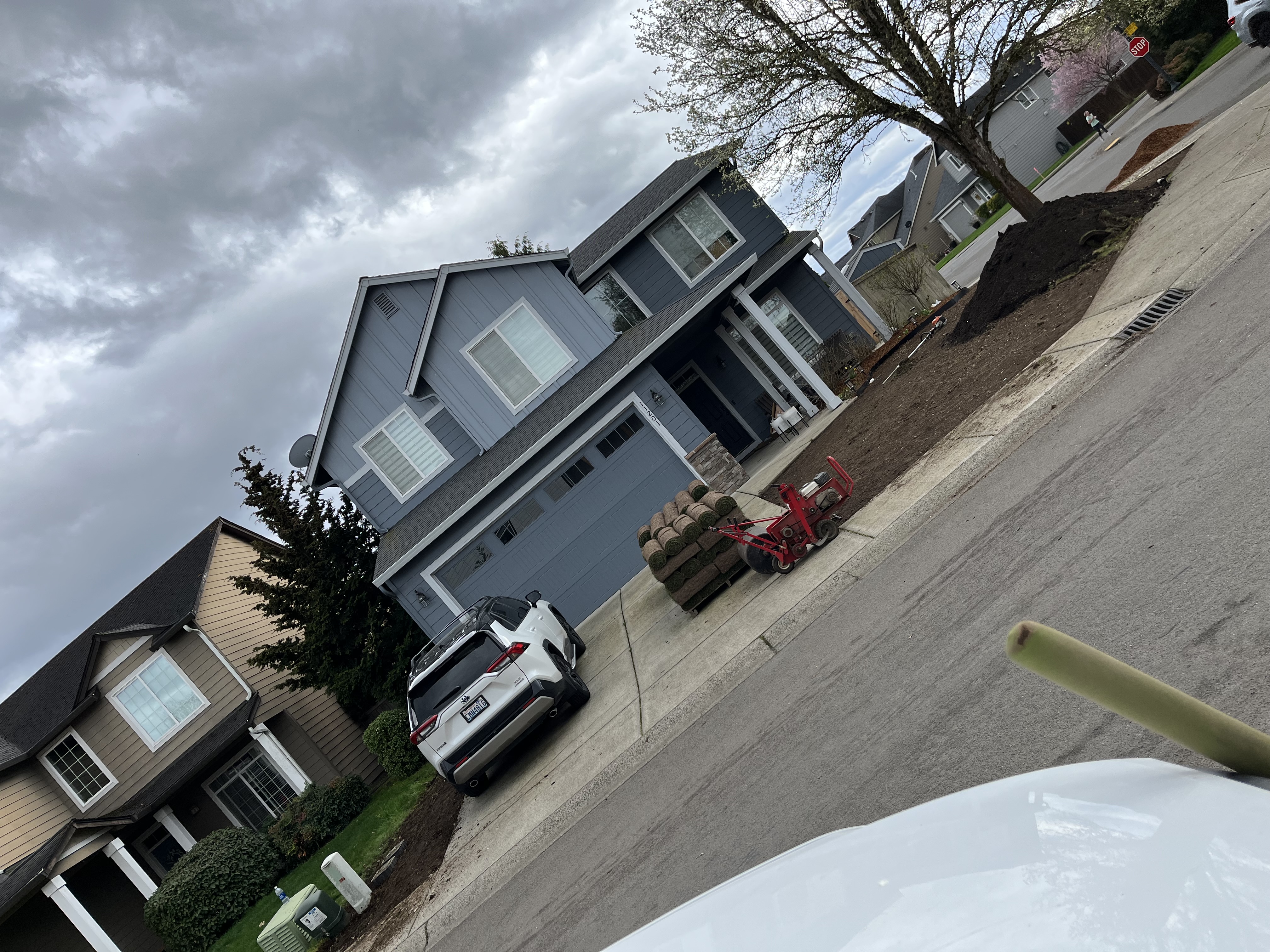 Lawn care work