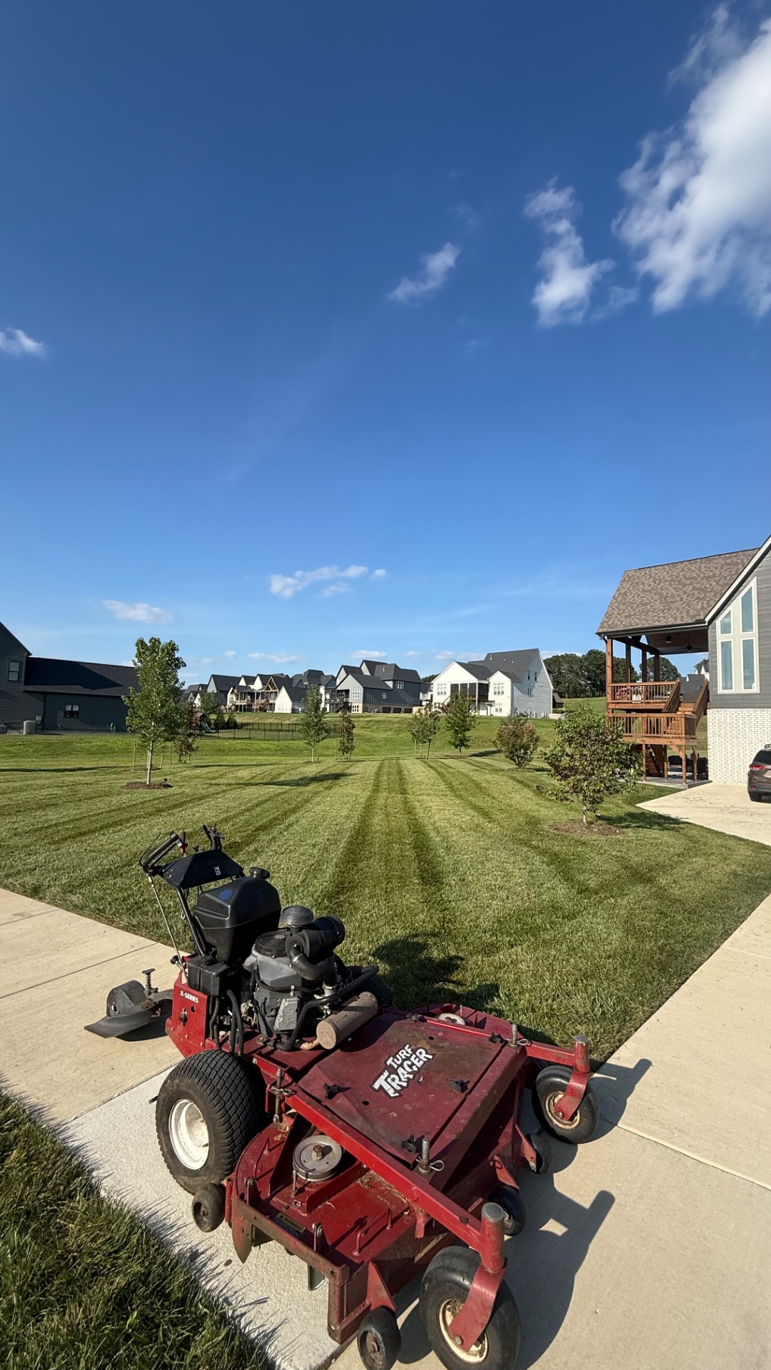 Lawn care work