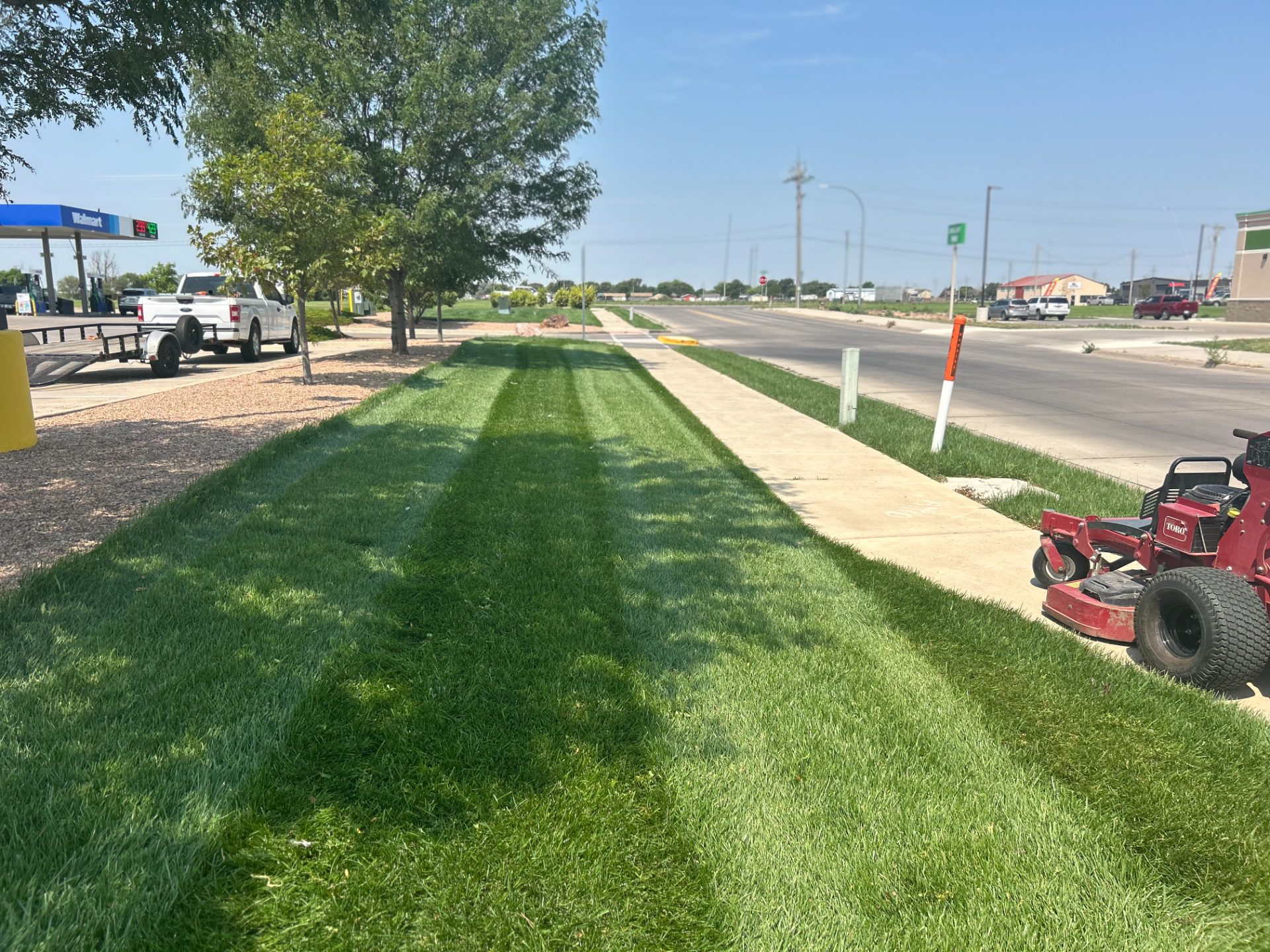 Lawn care work
