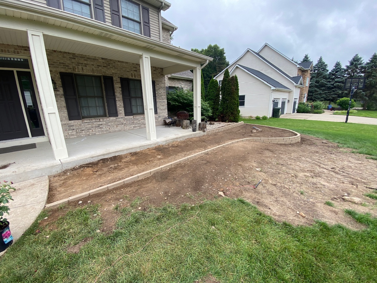 Lawn care work