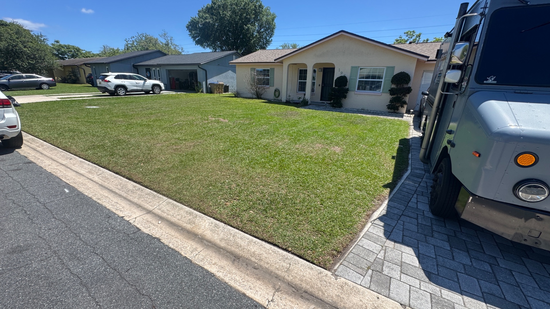 Lawn care work