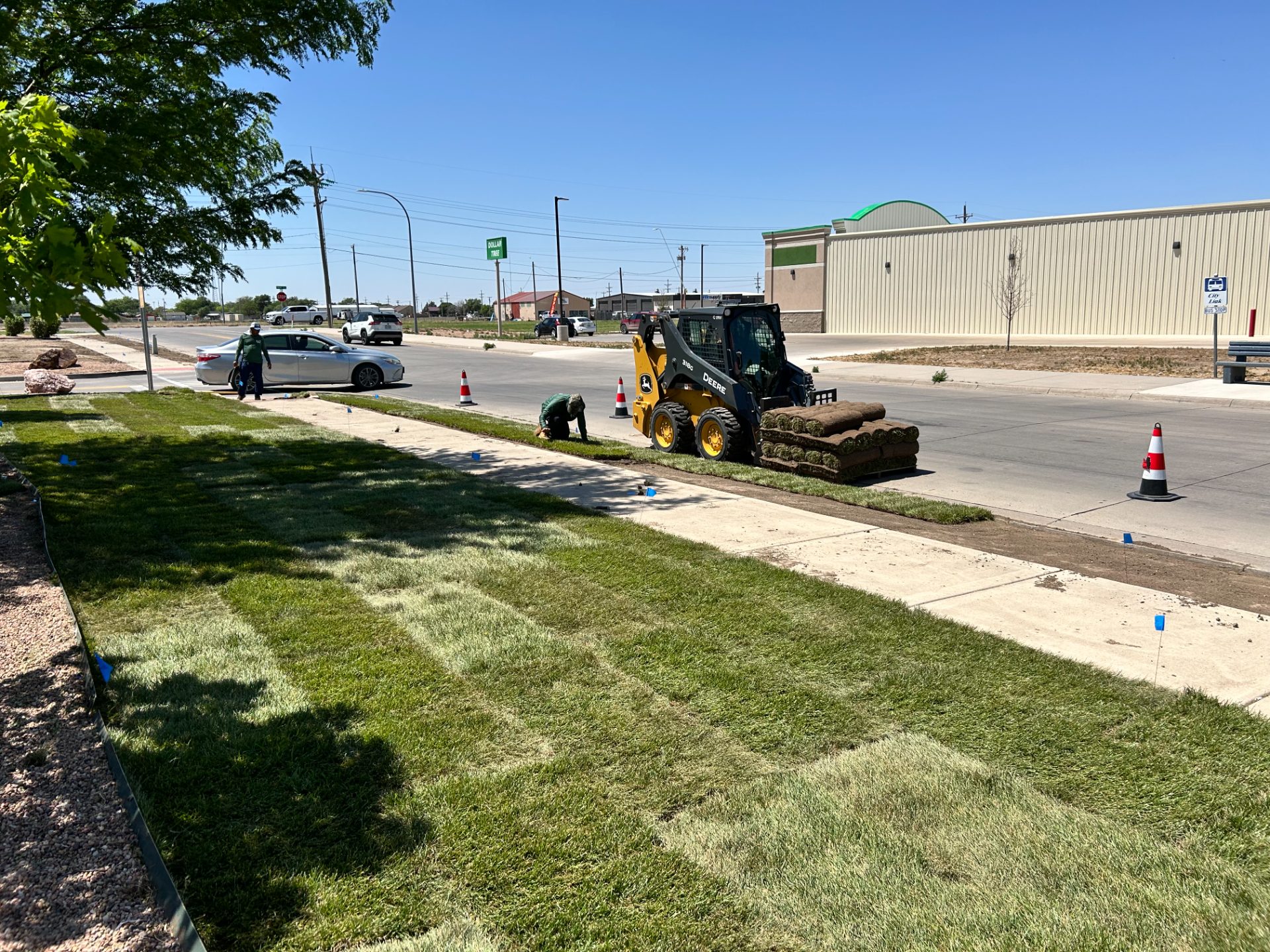 Lawn care work
